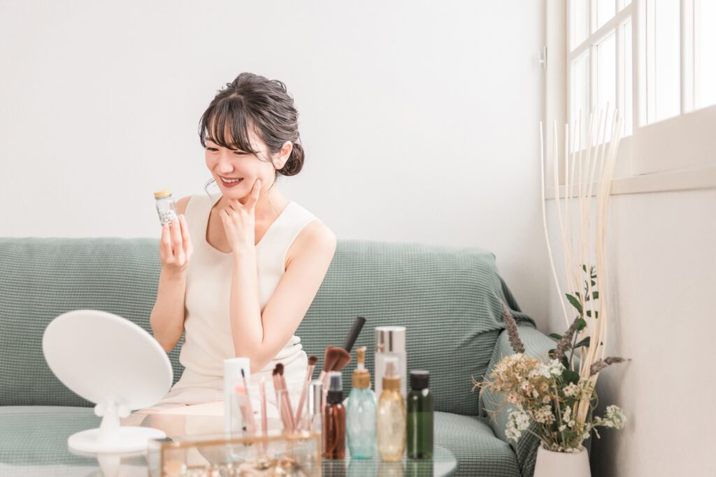 スキンケア　抗酸化作用　高麗人参